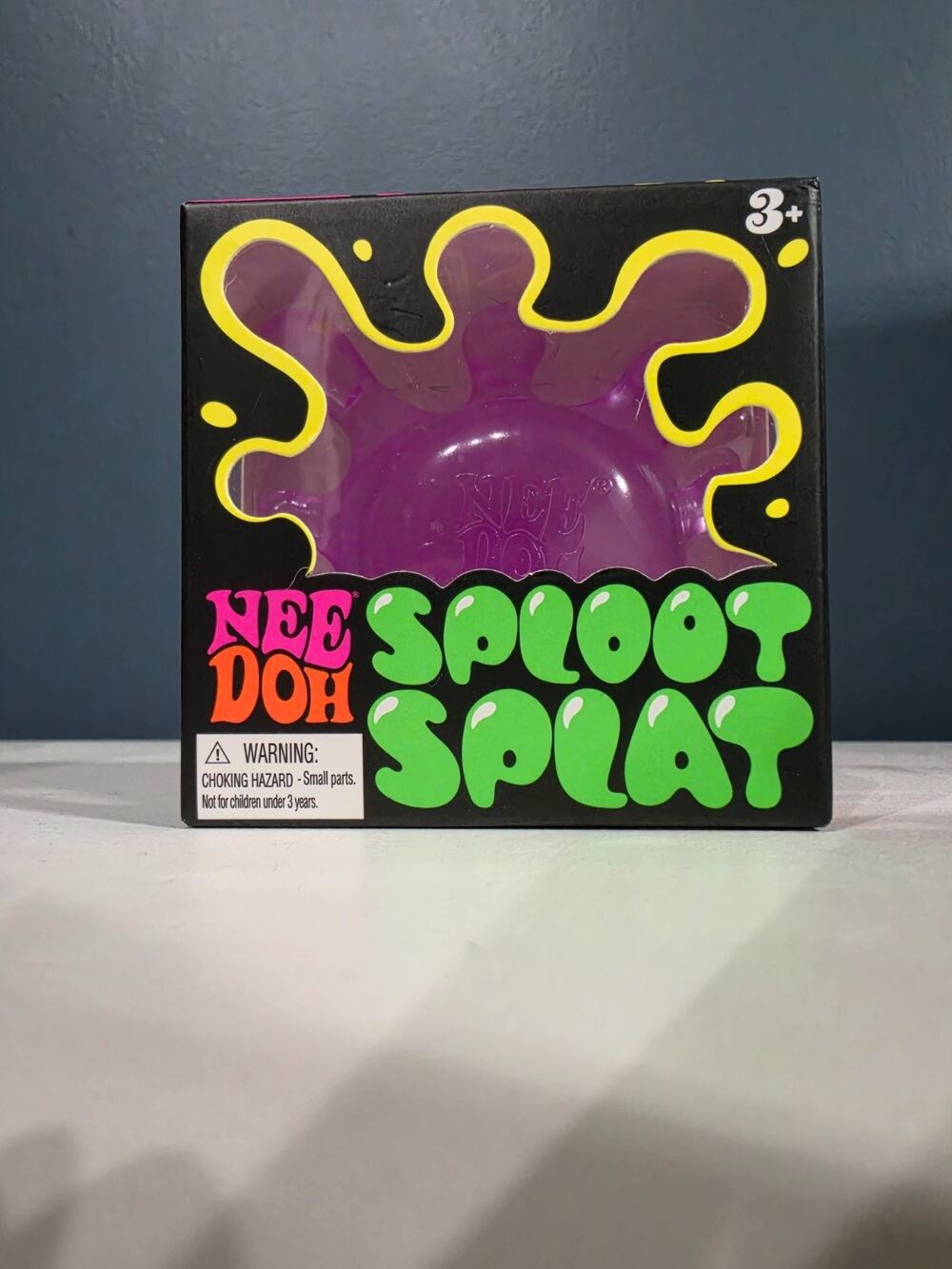 NeeDoh SplootSplat PURPLE Schylling Squishy Stretch Sensory Toy NEW IN BOX